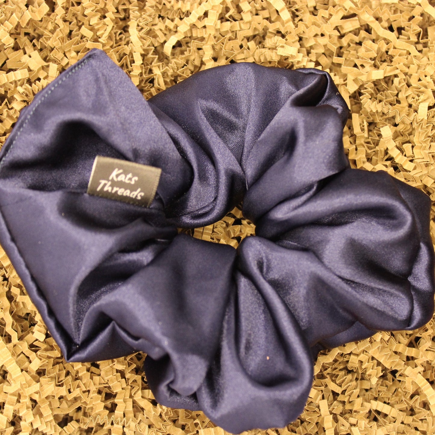 Light Purple Satin Scrunchie