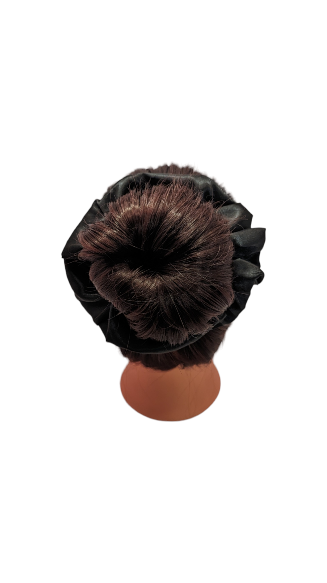 Black Satin Scrunchie