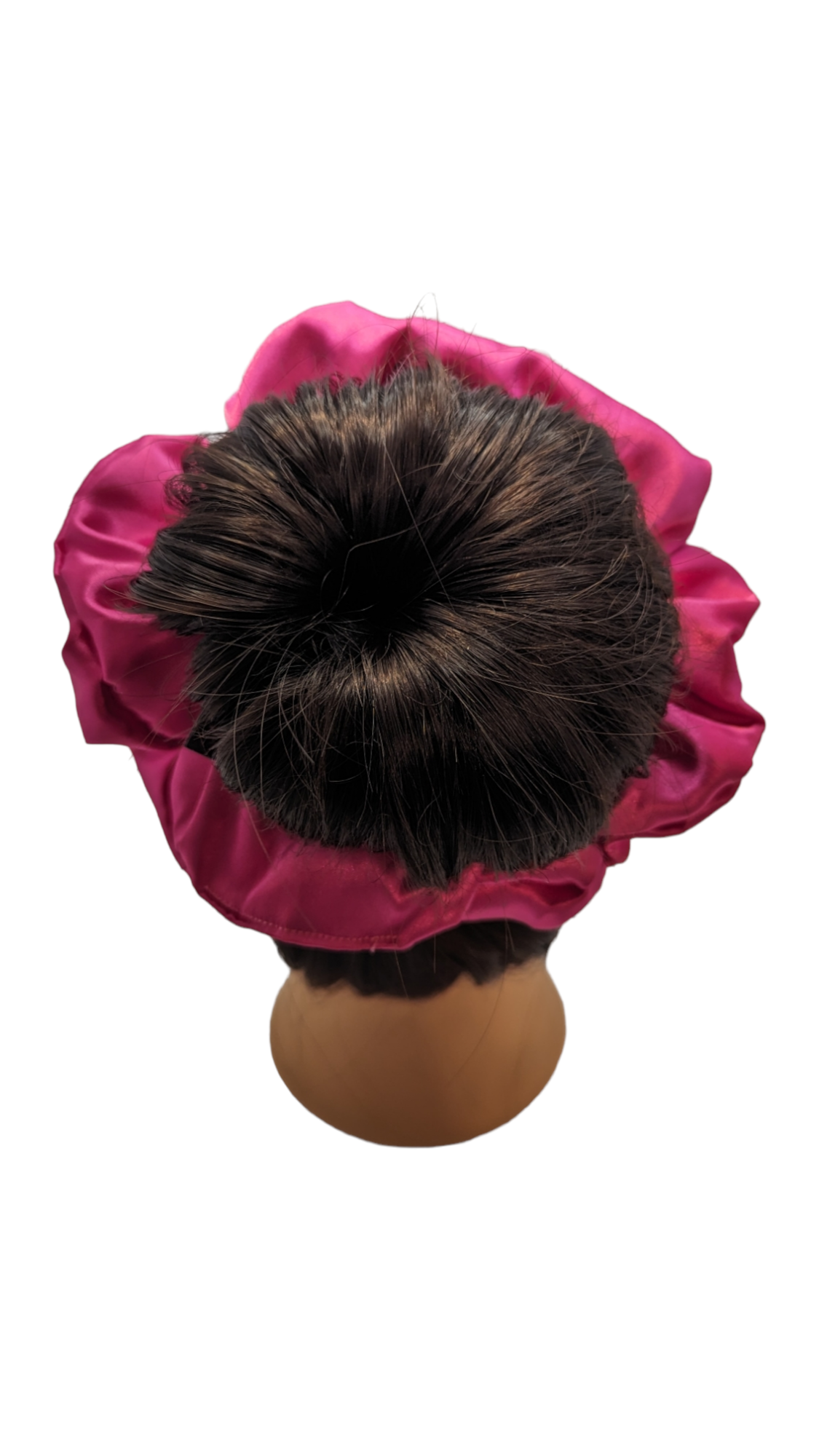Cherry Blossom Pink Satin Scrunchie