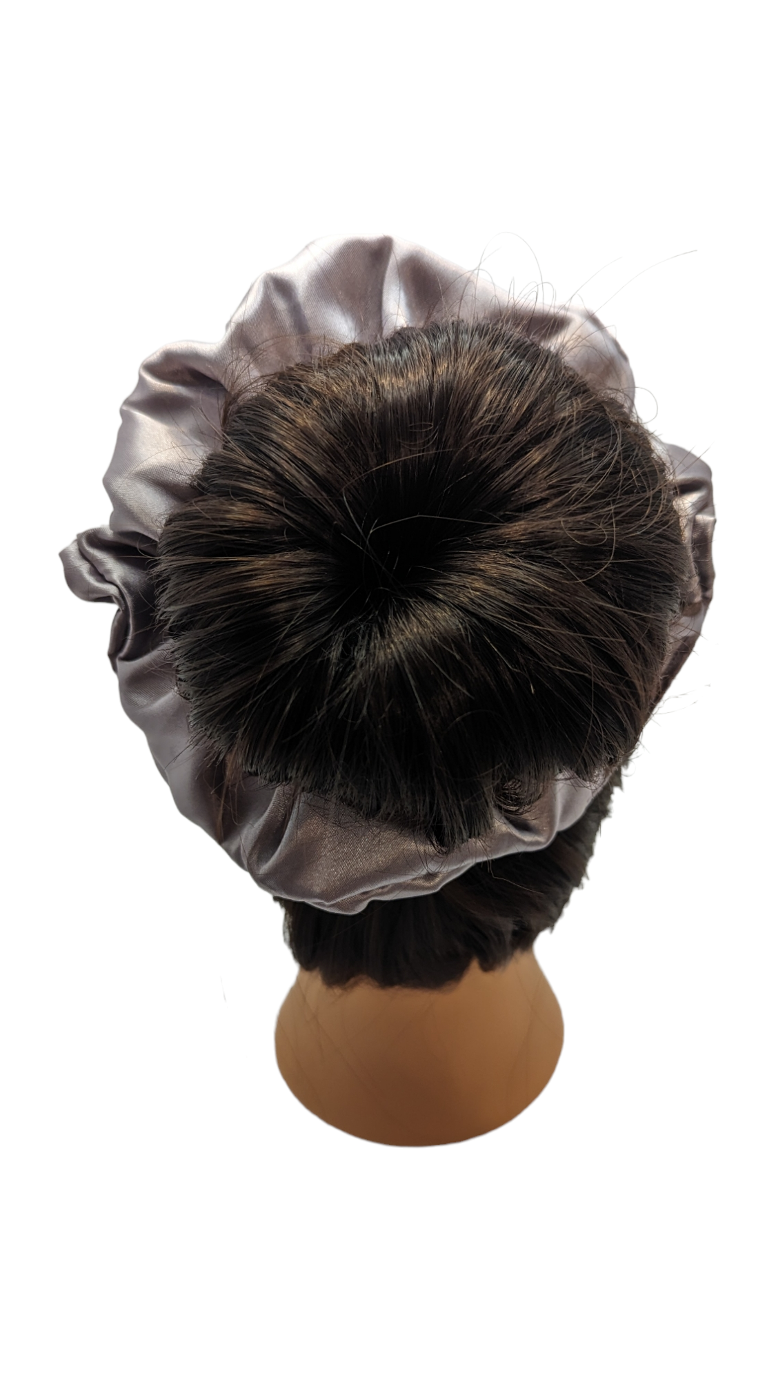 Dusty Purple Satin Scrunchie