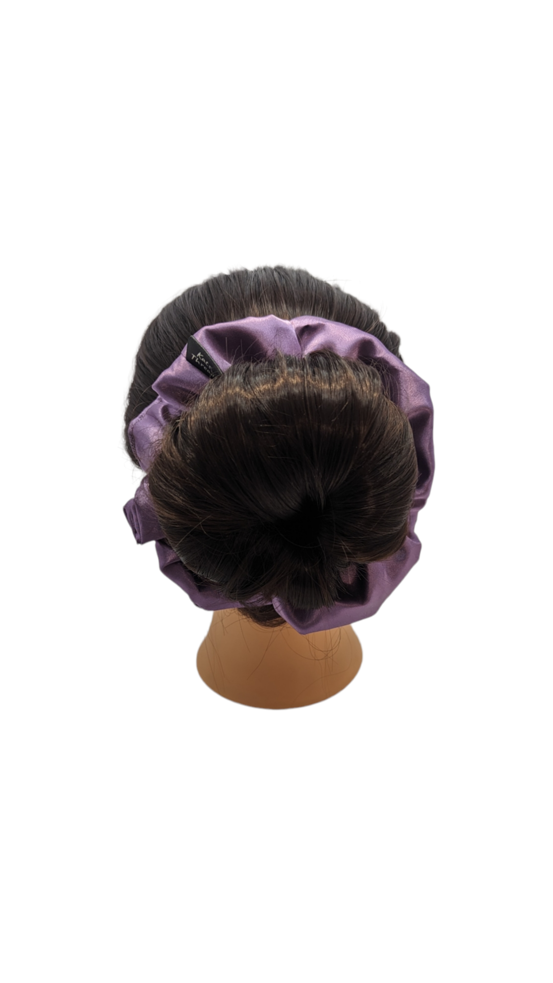 Light Purple Satin Scrunchie
