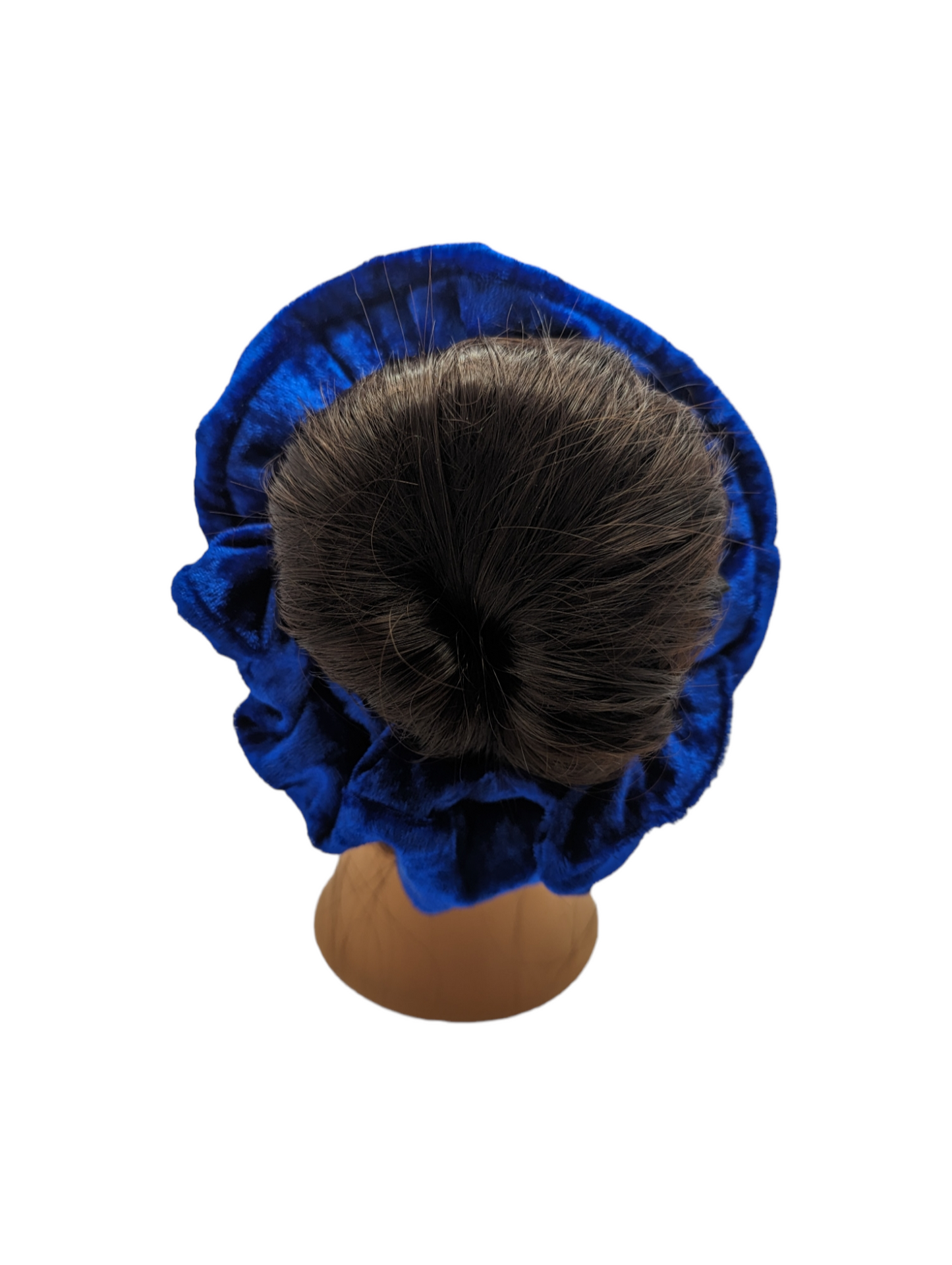 Royal Blue Velvet Scrunchie